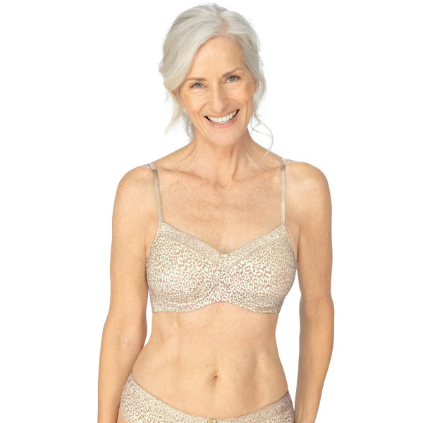 Usztywniany biustonosz bez fiszbin z kieszonkami Amoena Bliss SBP