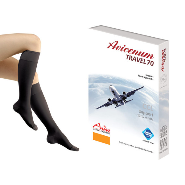 Podkolanówki Aries Avicenum TRAVEL 70 DEN