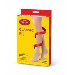 Rajstopy Przeciwżylakowe ciążowe Pani Teresa uciskowe 1 klasa kompresji Długie PT 0411 Czarne