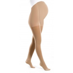 Rajstopy Przeciwżylakowe ciążowe Pani Teresa uciskowe 2 klasa kompresji Krótkie PT 0402 Beżowe