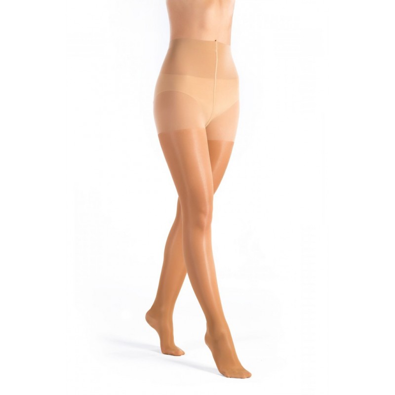 Rajstopy medyczne uciskowe CCL1 Premium Delicate Długie Pani Teresa PT 0431 Jasne Beżowe