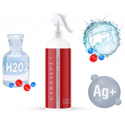 Płyn przyspieszający gojenie ran ze srebrem Cerasept+ 500 ml