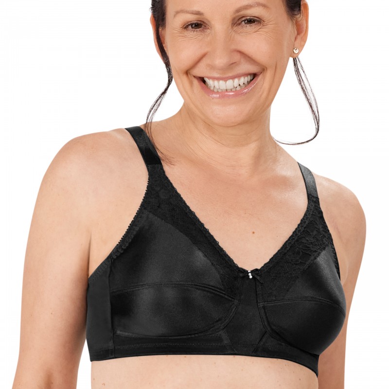 Biustonosz dla amazonek po operacji czarny Amoena Nancy SB 44870
