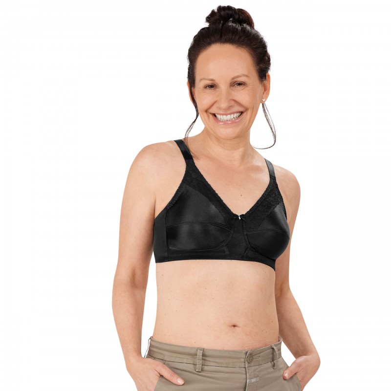 Biustonosz dla amazonek po operacji czarny Amoena Nancy SB 44870