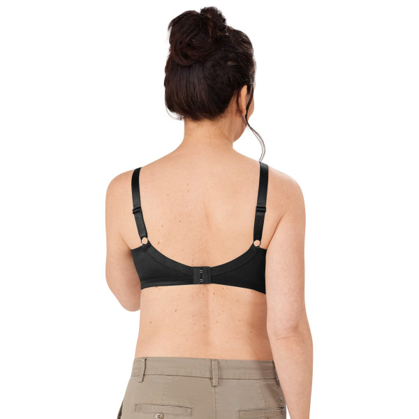 Biustonosz dla amazonek po operacji czarny Amoena Nancy SB 44870