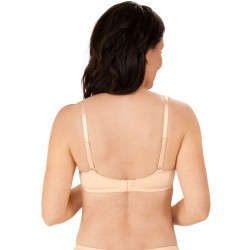 Biustonosz z kieszonkami na fiszbinach brzoskwiniowy Amoena Emma WB 44833