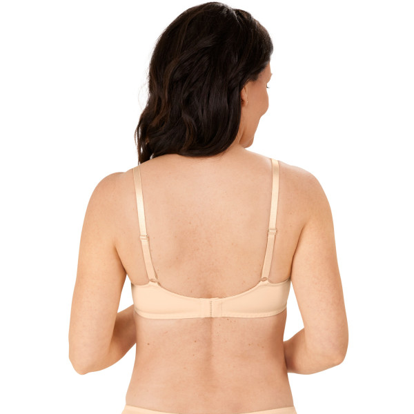 Biustonosz z kieszonkami na fiszbinach brzoskwiniowy Amoena Emma WB 44833