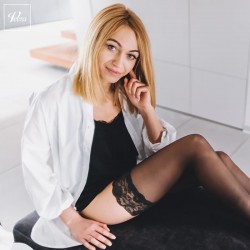 Pończochy Przeciwżylakowe Veera 140 den  Czarne I Klasa Ucisku