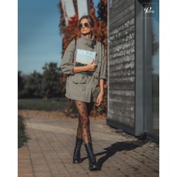 Rajstopy profilaktyczne Veera Fashion 70 DEN w serduszka