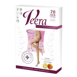Rajstopy Veera przeciwżylakowa ucisk profilaktyczny 70 DEN visione