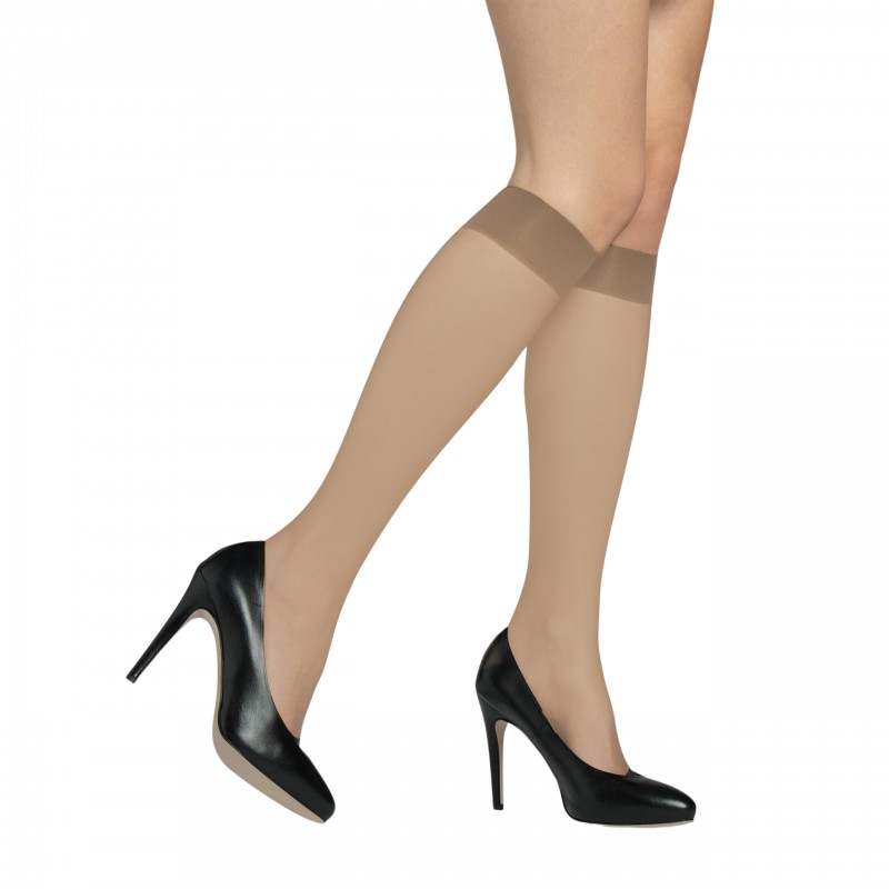 Podkolanówki Przeciwżylakowe Veera 70 den Solei Zamknięte palce