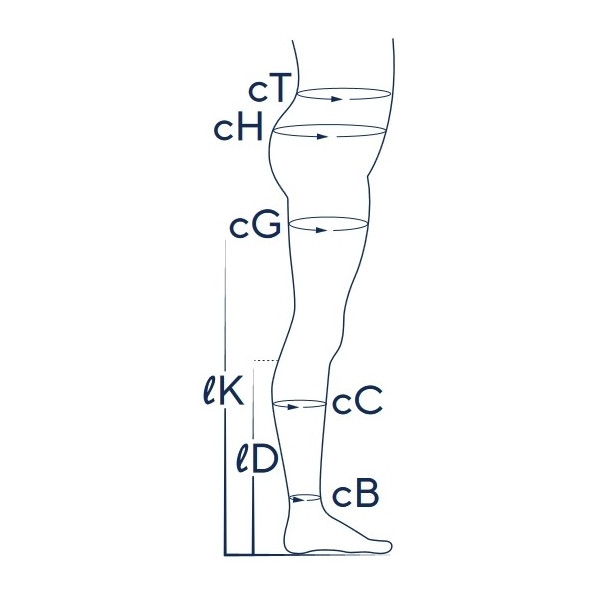 Pończochy przeciwżylakowe męskie Venoflex Elegance CCL2