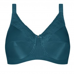 Biustonosz protetyczny dla amazonek bez fiszbin turkus Amoena Nancy SB 44882