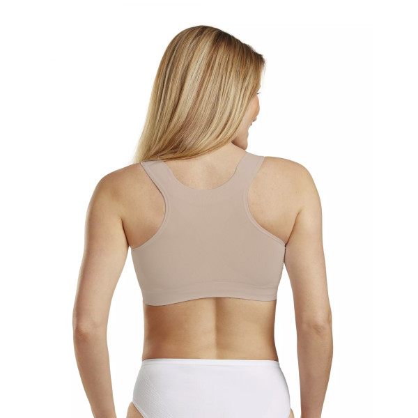 Biustonosz po operacji piersi uciskowy Carefix Mary beżowy