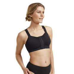 Biustonosz pooperacyjny kompresyjny Carefix Mary czarny