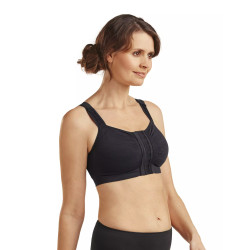 Biustonosz pooperacyjny kompresyjny Carefix Mary czarny