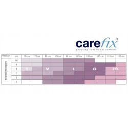 Biustonosz pooperacyjny kompresyjny Carefix Mary czarny