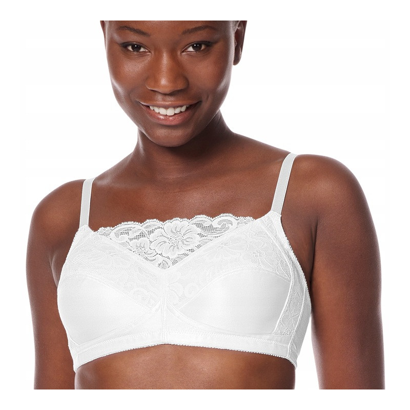 Biustonosz z wstawką zasłaniającą dekolt blizny Amoena Isabel SB 2118