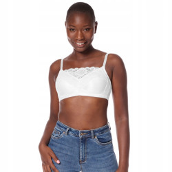 Biustonosz z wstawką zasłaniającą dekolt blizny Amoena Isabel SB 2118