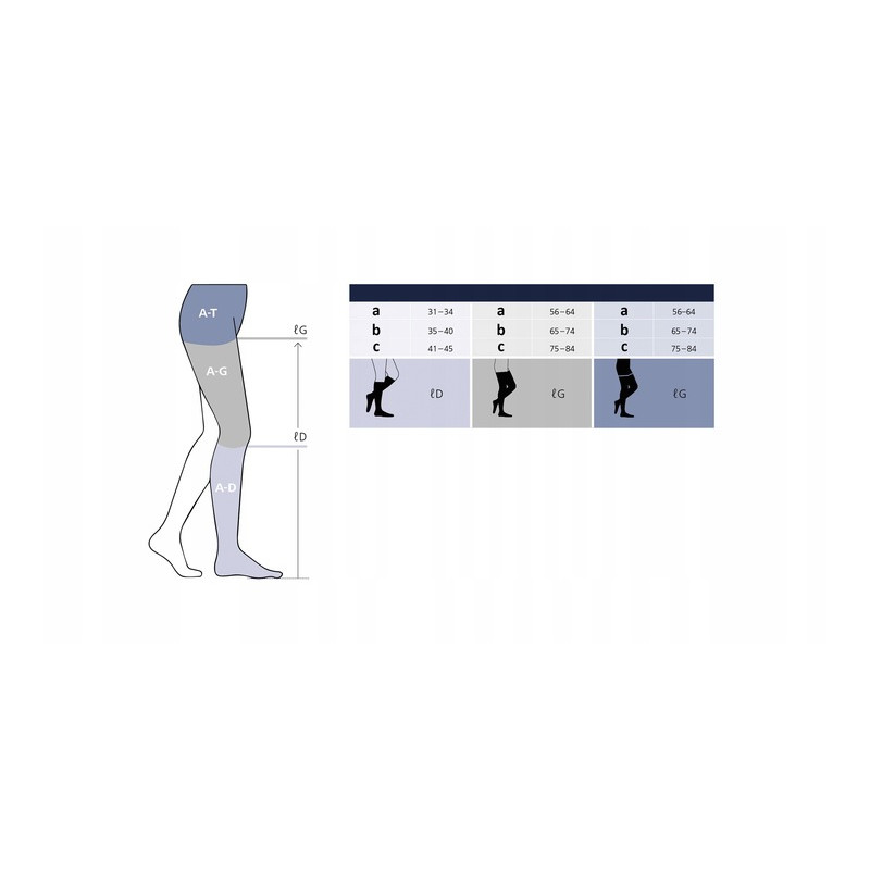 Podkolanówki Sigvaris Essential Thermoregulating (Cotton) ccl2 długie