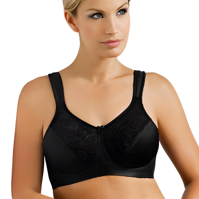 Biustonosz modelujący piersi z kieszonkami na protezę Afma 12-2