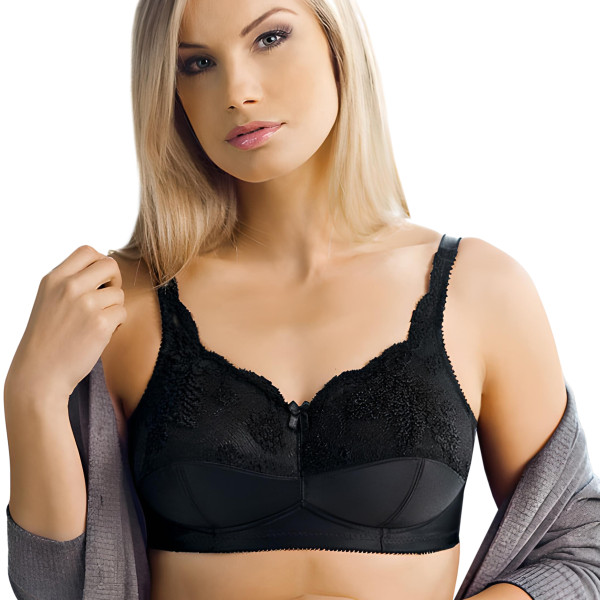 Biustonosz po mastektomii usztywniany bez fiszbin Afma 22-2