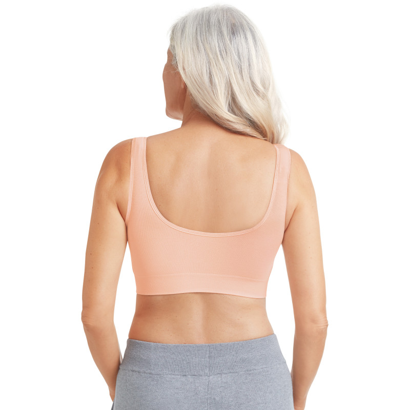 Biustonosz bambusowy miękki zapinany z przodu Amoena Clara SB 44743