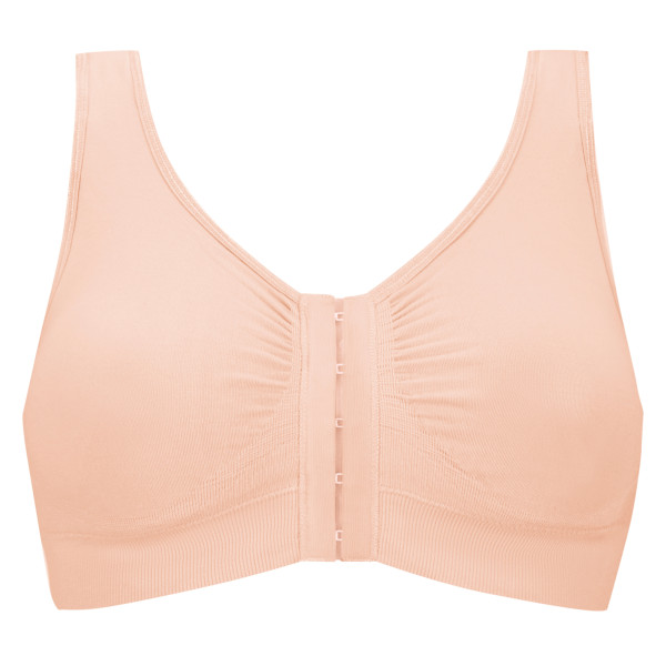 Biustonosz bambusowy miękki zapinany z przodu Amoena Clara SB 44743