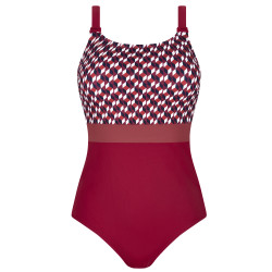 Strój kąpielowy jednoczęściowy do protez piersi Amoena Apulia 71687