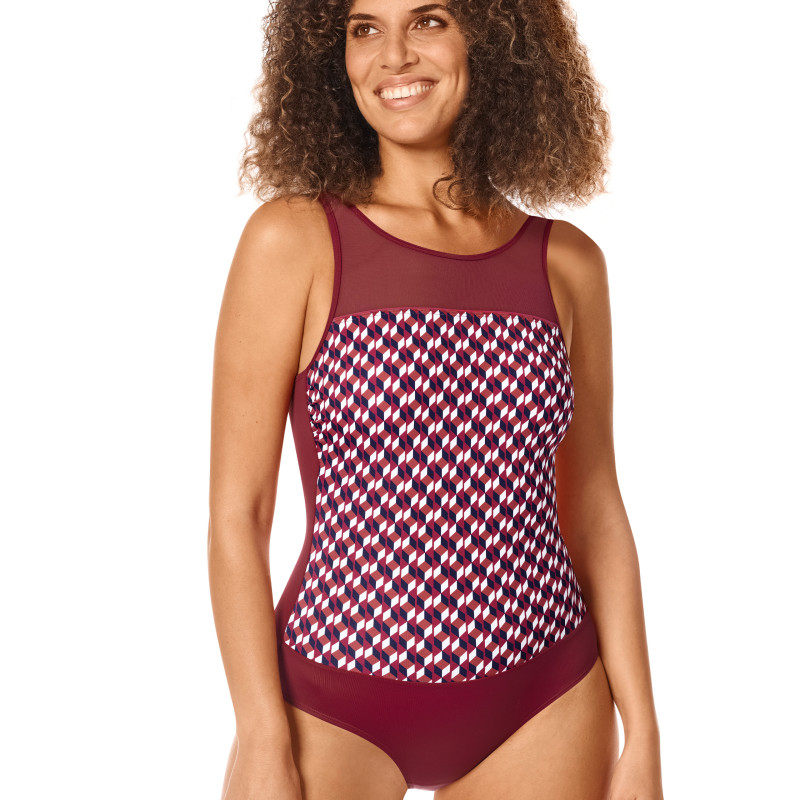 Modelujący gorset kąpielowy do protez piersi Amoena Apulia 71688