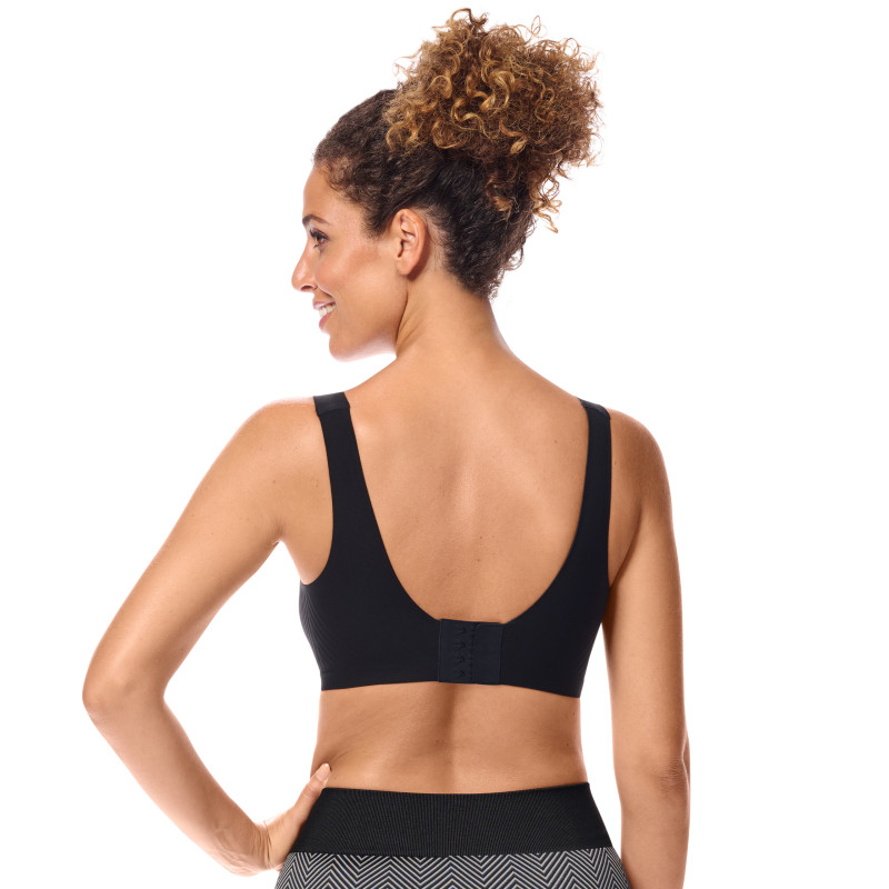 Biustonosz na obrzęk limfatyczny czarny Amoena Linda SB 44936