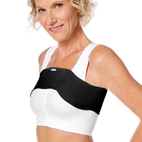 Pas anatomiczny kompresyjny na piersi po operacji Amoena 45045