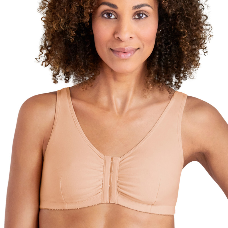 Biustonosz wypoczynkowy do spania beżowy Amoena Frances SB 2128