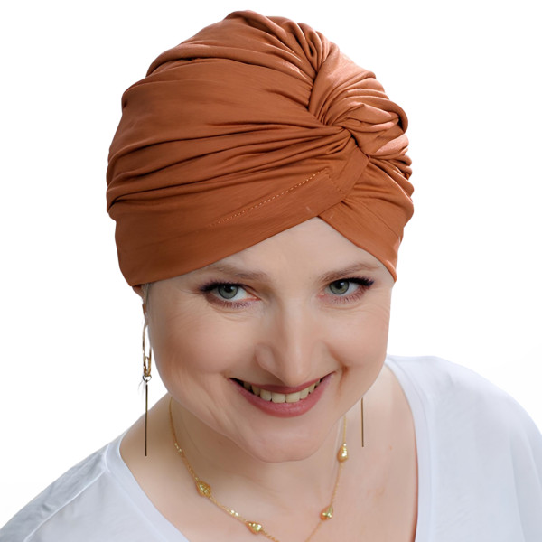 Turban damski onkologiczny przeplatany po chemioterapii Clara