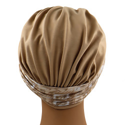 Turban na głowę bambusowy z pętelką po chemioterapii Nathalie