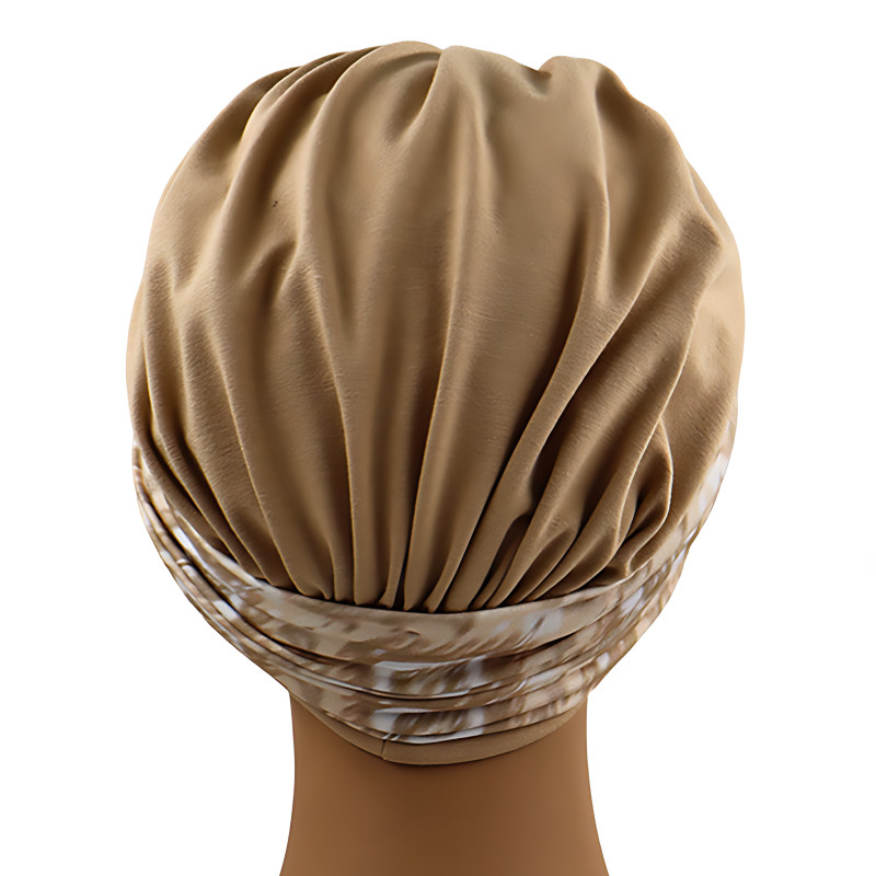 Turban na głowę bambusowy z pętelką po chemioterapii Nathalie