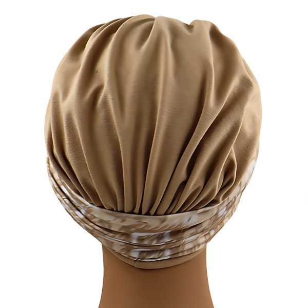 Turban na głowę bambusowy z pętelką po chemioterapii Nathalie