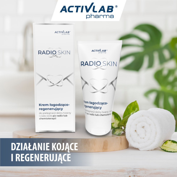 Krem łagodząco-regenerujący do pielęgnacji skóry twarzy i ciała po radioterapii/chemioterapii RADIOSKIN 150 ml