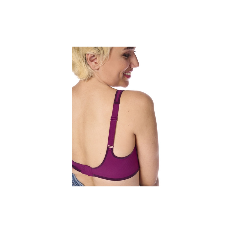 Biustonosz bez fiszbin z kieszonkami na protezę piersi Amoena Clarissa sb