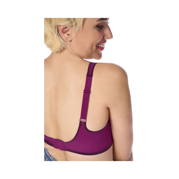 Biustonosz bez fiszbin z kieszonkami na protezę piersi Amoena Clarissa sb