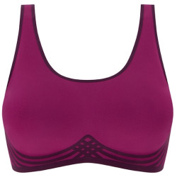 Biustonosz bez fiszbin z kieszonkami na protezę piersi Amoena Clarissa sb