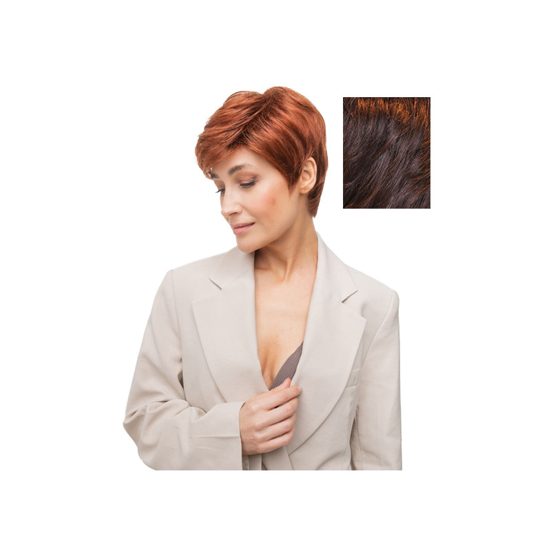 Peruka krótka mahoń NAH Joan 33bt