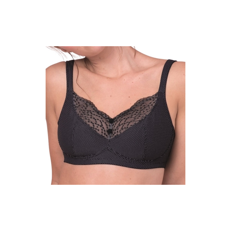 Biustonosz po zabiegach piersi Anita ORELY w groszki 5782x