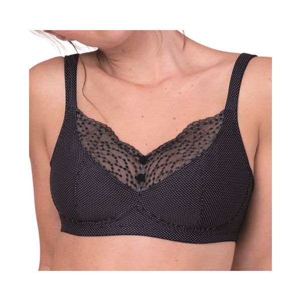 Biustonosz po zabiegach piersi Anita ORELY w groszki 5782x